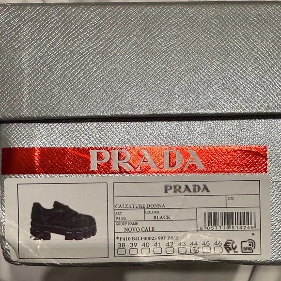 Prada Black Men's Sneakers - Picture 9 of 9
